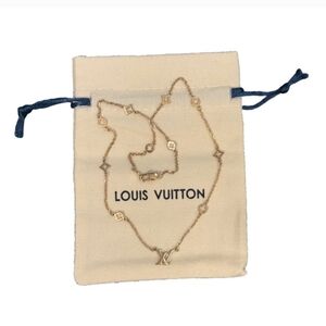 Louis Vuitton 14k Gold Necklace